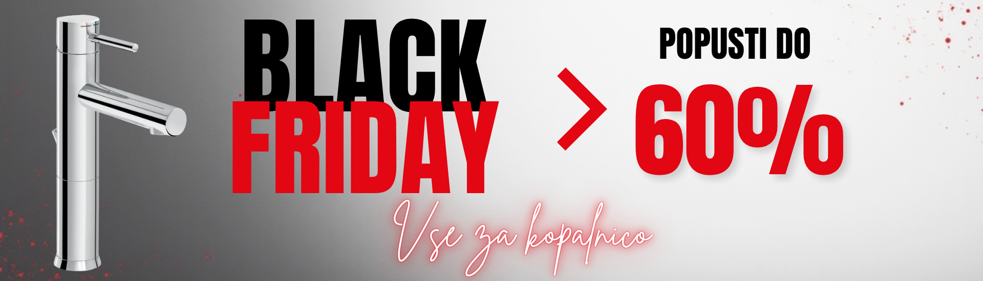 Black November v Termotehniki – popusti do 60 % na kopalniško opremo!