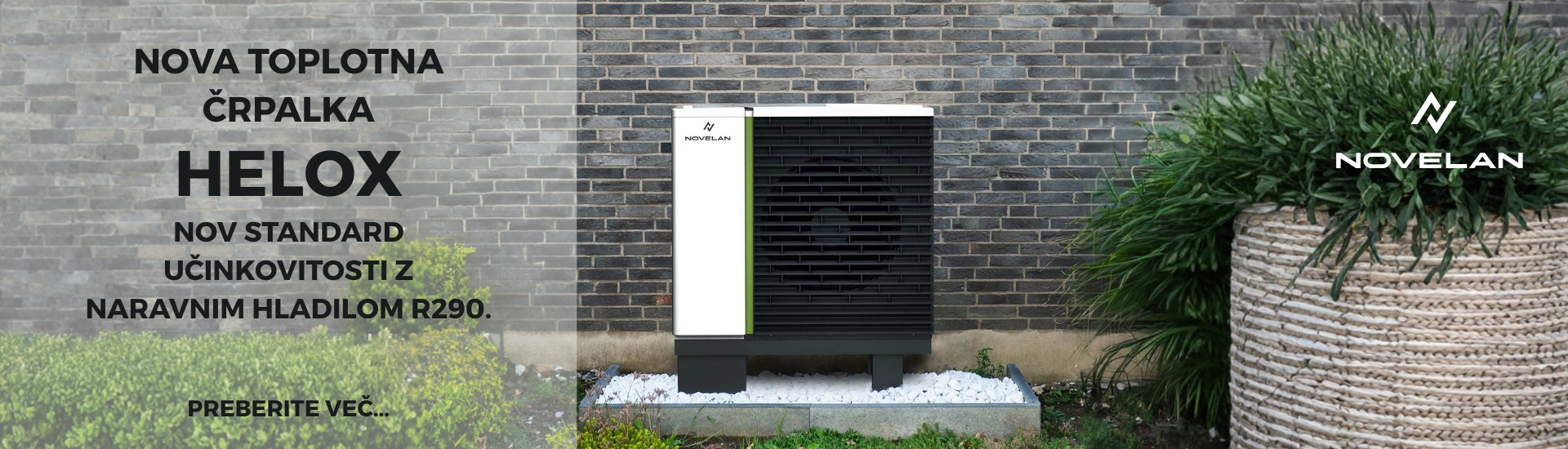 Novelan Helox – nova generacija toplotnih črpalk z R290